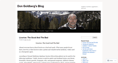 Desktop Screenshot of dongoldberg.com